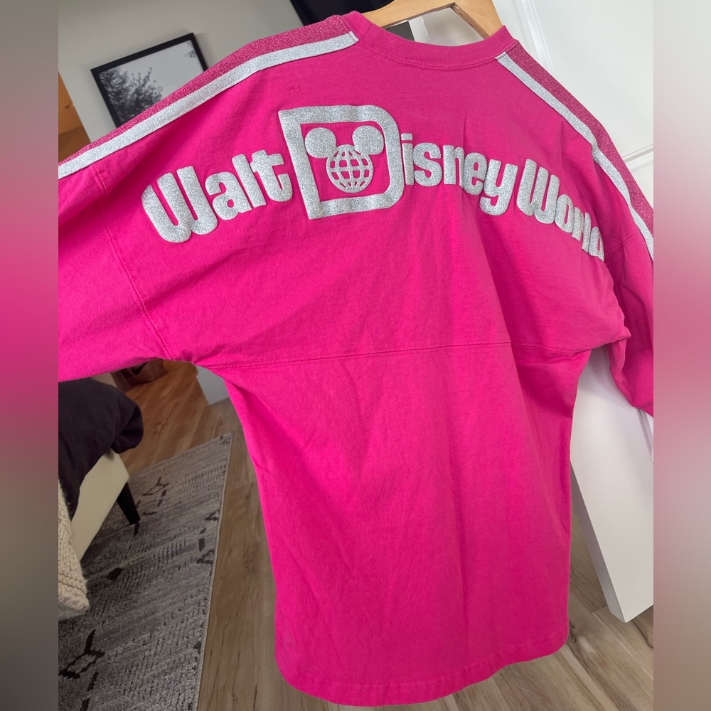 Walt Disney World Pink/ Glitter Jersey